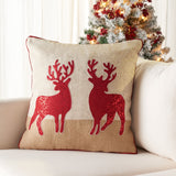 Safavieh Holiday Reindeer Pillow HOL4006A-2020