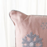 Safavieh Sunderland Snowflake Pillow HOL4010A-1818