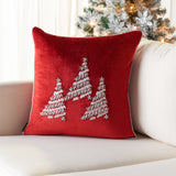 Safavieh Winter Tree Pillow HOL4012C-1818