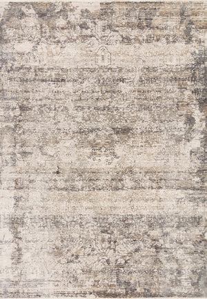 Loloi Homage HOM-01 75% Polyester, 25% Viscose Power Loomed Transitional Rug HOMAHOM-01GTBEB6F6
