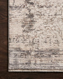 Loloi Homage HOM-01 75% Polyester, 25% Viscose Power Loomed Transitional Rug HOMAHOM-01GTBEB6F6