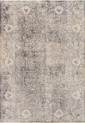 Loloi Homage HOM-03 75% Polyester, 25% Viscose Power Loomed Transitional Rug HOMAHOM-03SNIVB6F6