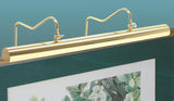 Hyde Park 30" Polished Brass Picture Light