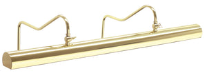 Hyde Park 30" Polished Brass Picture Light