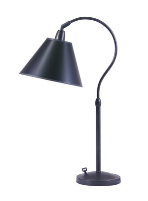 Hyde Park Table Lamp Oil Rubbed Bronze w/Black Parchment