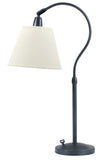 Hyde Park Table Lamp Oil Rubbed Bronze w/White Linen Shade