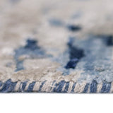 AMER Rugs Hermitage HRM-1 Hand-Knotted Abstract Modern & Contemporary Area Rug Blue Sapphire 10' x 14'