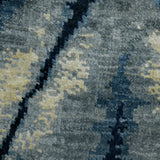 AMER Rugs Hermitage HRM-9 Hand-Knotted Abstract Modern & Contemporary Area Rug Blue Sapphire 10' x 14'