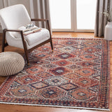 Herat 300 Herat 315 Traditional Power Loomed Polypropylene Pile Rug Rust / Creme