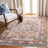 Herat 300 Herat 331 Traditional Power Loomed Polypropylene Pile Rug Red / Ivory