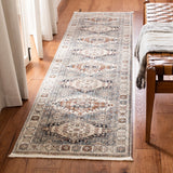 Herat 300 Herat 355 Traditional Power Loomed Polypropylene Pile Rug Grey / Cream