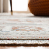 Herat 300 Herat 355 Traditional Power Loomed Polypropylene Pile Rug Grey / Cream