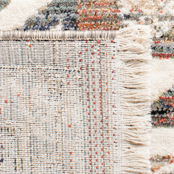 Herat 300 Herat 355 Traditional Power Loomed Polypropylene Pile Rug Grey / Cream