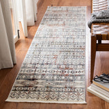 Herat 300 Herat 370 Traditional Power Loomed Polypropylene Pile Rug Ivory / Rust