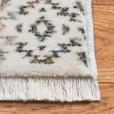 Herat 300 Herat 370 Traditional Power Loomed Polypropylene Pile Rug Ivory / Rust