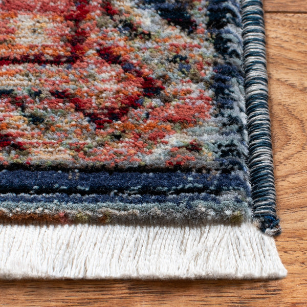 Herat 300 Herat 379 Traditional Power Loomed Polypropylene Pile Rug Rust / Black