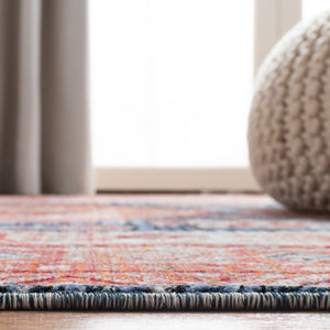 Herat 300 Herat 379 Traditional Power Loomed Polypropylene Pile Rug Rust / Black