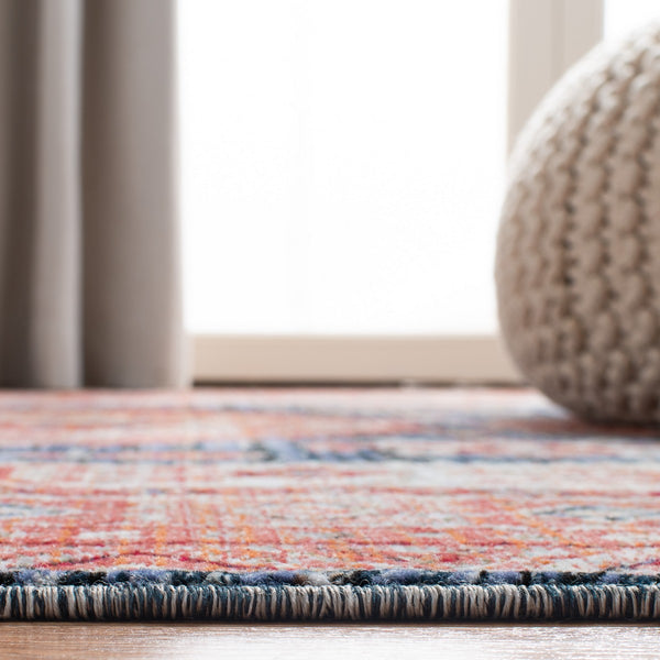 Herat 300 Herat 379 Traditional Power Loomed Polypropylene Pile Rug Rust / Black