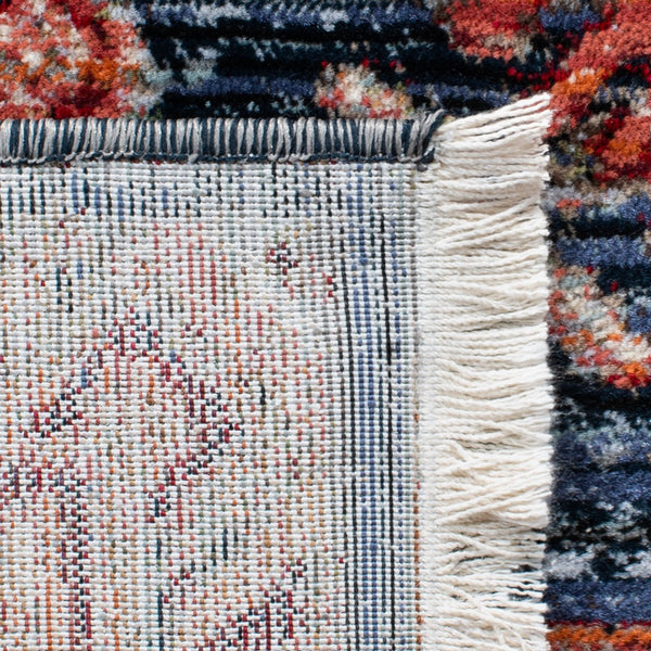 Herat 300 Herat 379 Traditional Power Loomed Polypropylene Pile Rug Rust / Black