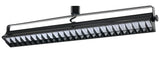 Cal Lighting Ac 60W, 4000K, 3960 Lumen, Dimmable Integrated LED Wall Wash Track Fixture HT-633L-BK Black HT-633L-BK