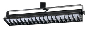 Cal Lighting Ac 40W, 4000K, 2640 Lumen, Dimmable Integrated LED Wall Wash Track Fixture HT-633M-BK Black HT-633M-BK