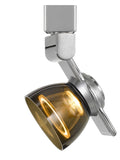 Cal Lighting 12W Dimmable Integrated LED Track Fixture, 750 Lumen, 90 Cri HT-999BS-SMOCLR Brushed Steel HT-999BS-SMOCLR