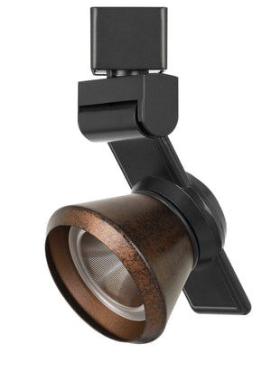 Cal Lighting 12W Dimmable Integrated LED Track Fixture, 750 Lumen, 90 Cri HT-999DB-CONERU Dark Bronze HT-999DB-CONERU