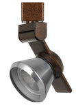 Cal Lighting 12W Dimmable Integrated LED Track Fixture, 750 Lumen, 90 Cri HT-999RU-CONEBS Rust HT-999RU-CONEBS