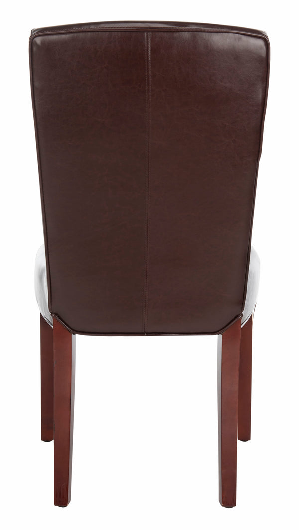 Safavieh Ken 19''H Leather Side Chair (Set Of 2)  HUD8200A-SET2