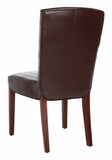 Safavieh Ken 19''H Leather Side Chair (Set Of 2)  HUD8200A-SET2