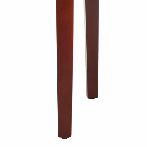 Safavieh Ken 19''H Leather Side Chair (Set Of 2)  HUD8200A-SET2