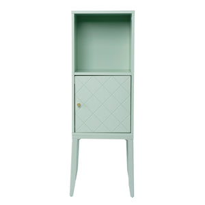 Sei Furniture Herzo Tall Storage Cabinet Mint Hz1105505