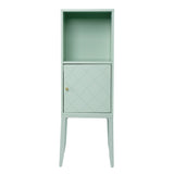 Sei Furniture Herzo Tall Storage Cabinet Mint Hz1105505