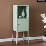 Sei Furniture Herzo Tall Storage Cabinet Mint Hz1105505