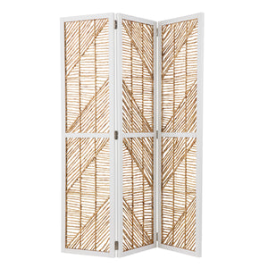 Sei Furniture Quilino Woven Room Divider Screen Hz1153466