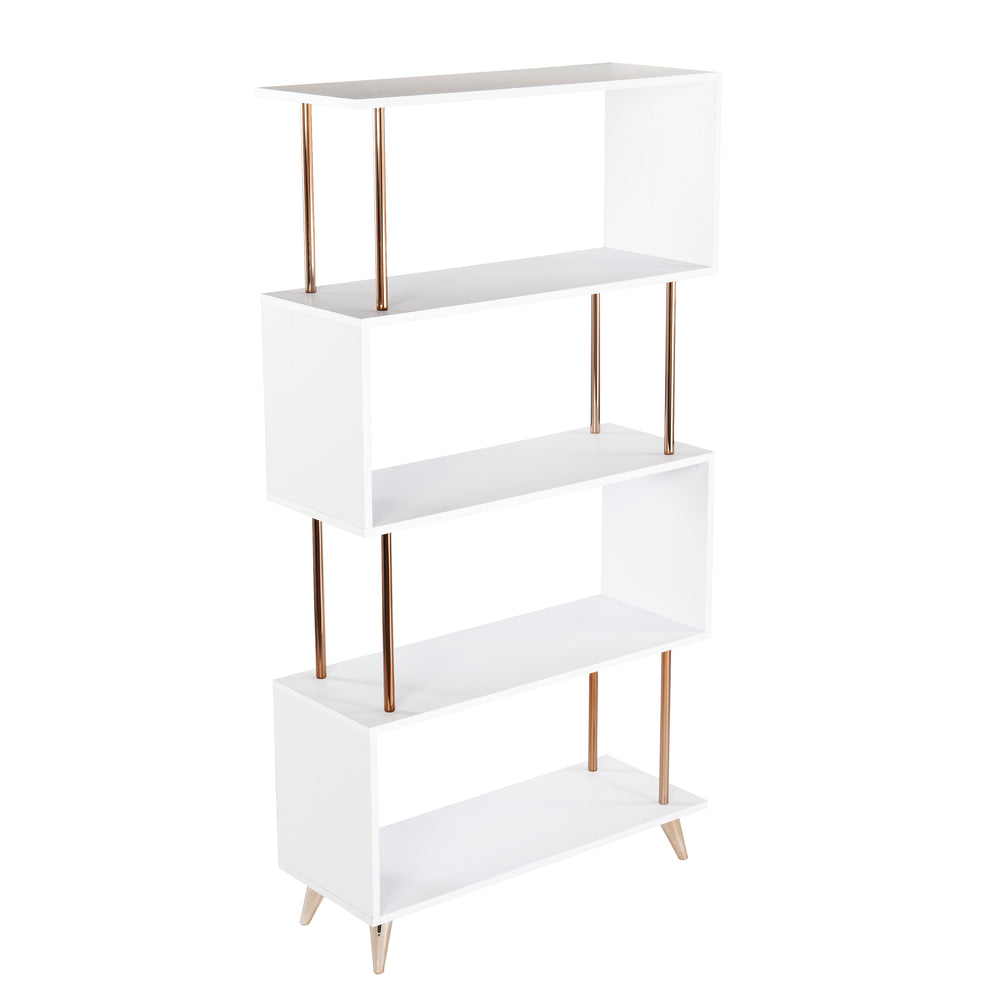 Sei Furniture Beckerman Asymmetrical Etagere Hz3579