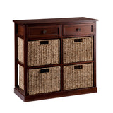 Sei Furniture Kenton 4 Basket Storage Chest Hz6754