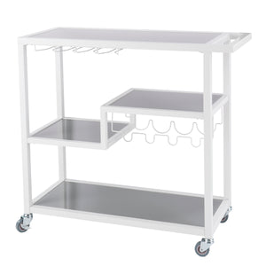 Holly Martin Zephs Bar Cart White Hz8818
