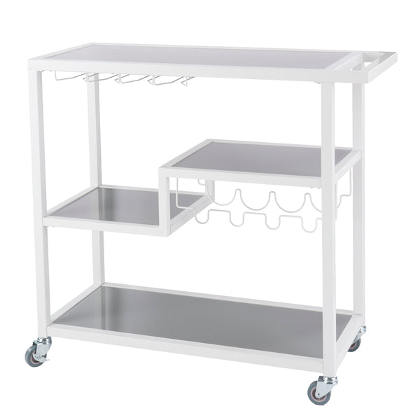 Holly Martin Zephs Bar Cart White Hz8818