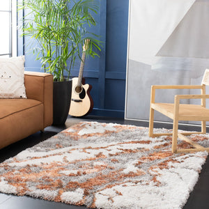 Safavieh Horizon Shag 890 Power Loomed Polypropylene Pile Rug HZN890P-8SQ