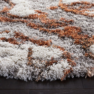 Safavieh Horizon Shag 890 Power Loomed Polypropylene Pile Rug HZN890P-8SQ