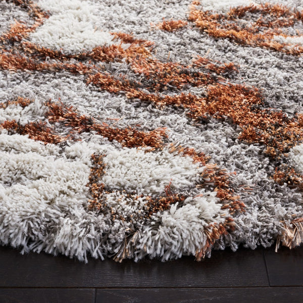 Safavieh Horizon Shag 890 Power Loomed Polypropylene Pile Rug HZN890P-8SQ