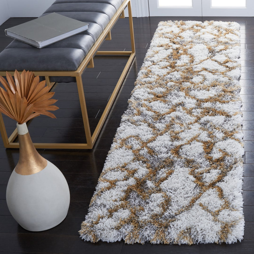 Safavieh Horizon Shag 894 Power Loomed Polypropylene Pile Shag Rug HZN894D-9