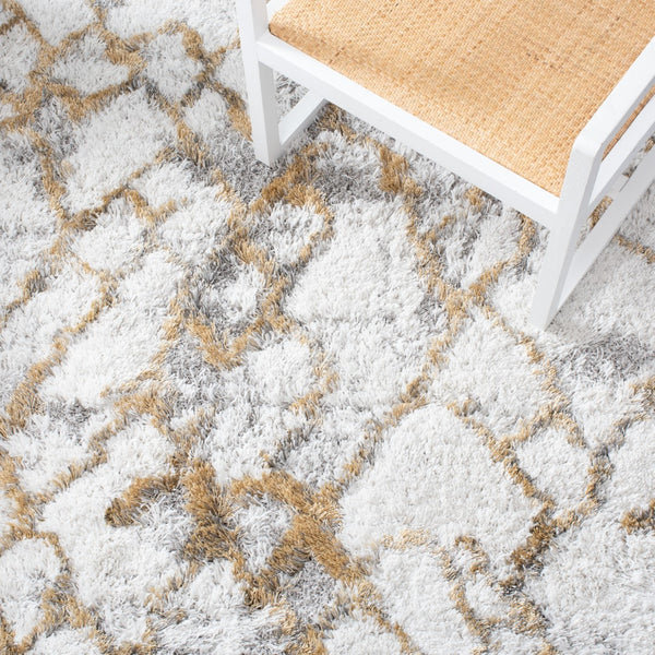 Safavieh Horizon Shag 894 Power Loomed Polypropylene Pile Rug HZN894D-8SQ