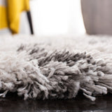 Horizon Shag 800 Horizon Shag 894 Shag & Flokati Power Loomed Polypropylene Pile Rug Grey / Ivory