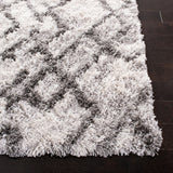 Horizon Shag 800 Horizon Shag 894 Shag & Flokati Power Loomed Polypropylene Pile Rug Grey / Ivory