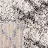 Horizon Shag 800 Horizon Shag 894 Shag & Flokati Power Loomed Polypropylene Pile Rug Grey / Ivory