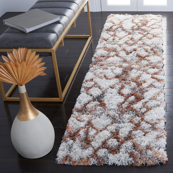 Safavieh Horizon Shag 894 Power Loomed Polypropylene Pile Shag Rug HZN894P-9