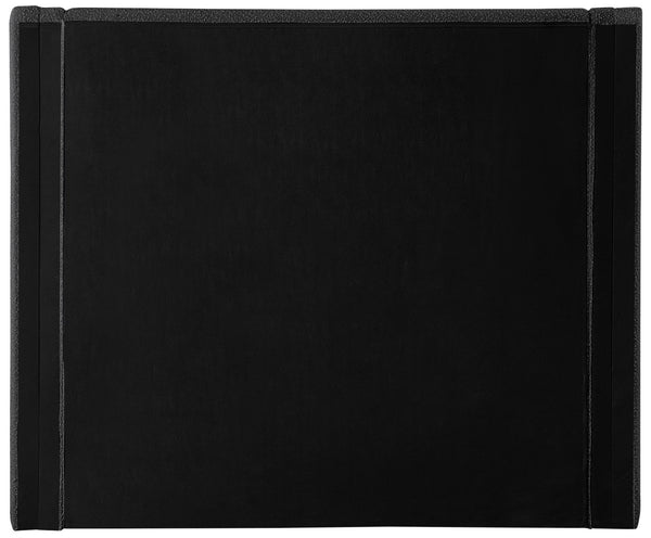 Halton Boucle Fabric / Metal / Engineered Wood / Foam Contemporary Black Boucle Fabric Queen Bed (3 Boxes) - 86.5" W x 78" D x 65" H