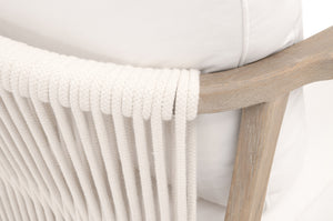 Essentials for Living Bella Antique Harbor Club Chair 8049.SGRY-OAK/LPPRL